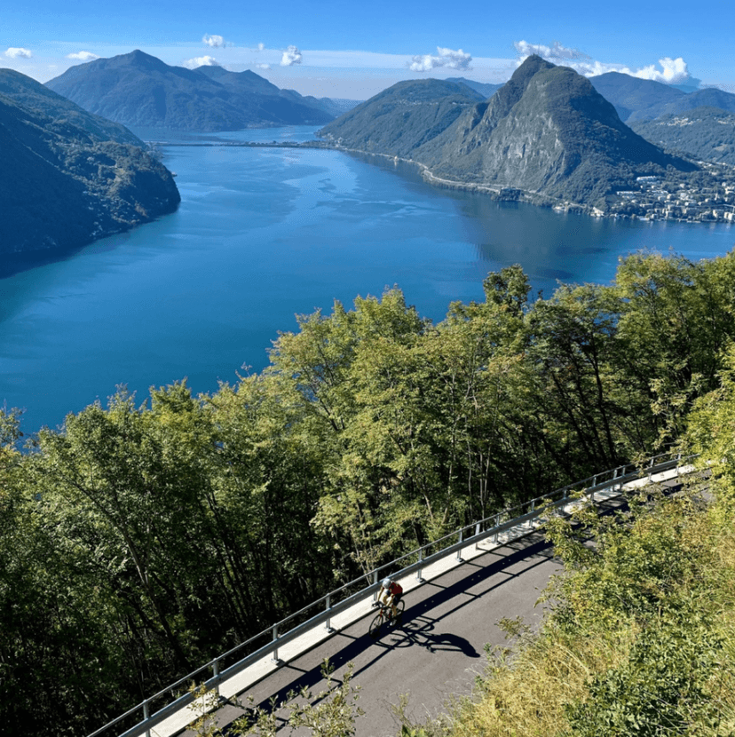 Monte Bre Above Lugano